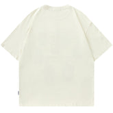 TKPA Street preppy print distressed T-shirt